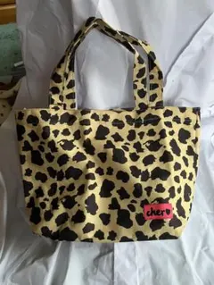 ヒョウ柄 トートバッグ
