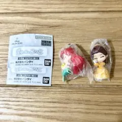 ガチャガチャ ディズニー ぎゅーこっと アリエル ベル