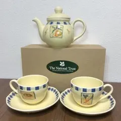 未使用品 ノリタケ × ザ・ナショナル・トラスト ティータイムセット