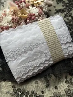 コットンレースリボン