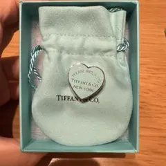 【新品★未使用】ティファニー　エルサペレッティ　限定　巾着ポーチ ティファニー Tiffany.co 小物入れ エルサ ペレッティ ハート ボックス