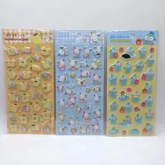 ぷくっとシール　サンリオ　3点セット
