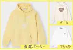 なにわ男子 GUコラボ パーカー ヘビーウェイトビックT 長尾謙杜