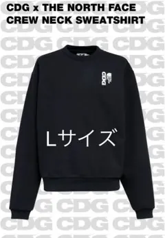 CDG x THE NORTH FACE クルーネックスウェット Lサイズ