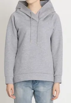 ドレスレイブ パーカー トレーナー フード付き グレー　38　M　長袖　日本製