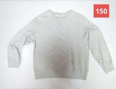 UNIQLO キッズ トレーナー グレー 150