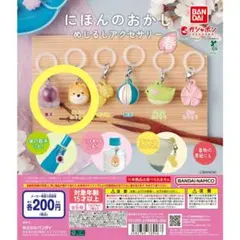 【未開封】にほんのおかし　めじるしアクセサリー　柴犬　寒天