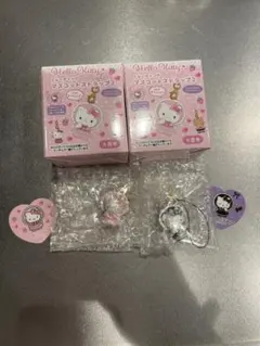 ハローキティ　トレーディングマスコット3個セット