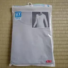ユニクロ エアリズム UVカットクルーネックT 長袖 サイズS