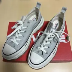 CONVERSE ALLSTAR TREKWAVE OXグレー 26.5cm厚底