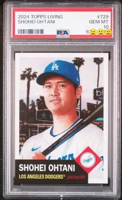 PSA10満点☺️ 大谷 翔平 イラストカード ドジャース在籍中はこの１枚だけ！