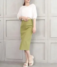 moment+ 膝丈スカート