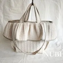 7ポケット！ヌビフリルマザーズバッグ