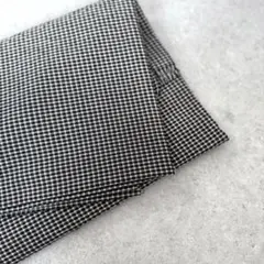 韓国生地　コットンチェック1y