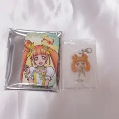 プリキュア　中国スクエア缶バッジ キュアロゼッタ