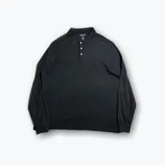90s Lands' End / L/S Cotton Polo L