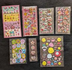 なかよし付録など '80ジャンボ恋占いシール りぼん付録シール など
