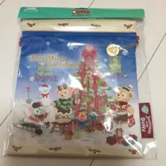 ディズニー☆ダッフィー＆シェリーメイ＆ジェラトーニ巾着袋