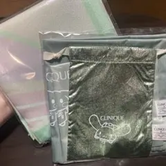 クリニーク　セット　シナモロールトラベルバック・ラッピングクロス