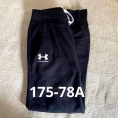 UNDER ARMOUR XL ジャージパンツ アンダーアーマー黒 ブラック