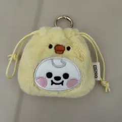 BT21 巾着ポーチ キーホルダー チミー　ひよこ　ジミンのサムネイル