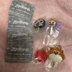 ズートピア　アイスキャンディーチャーム　4個セット