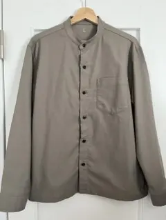 ノーカラーシャツ シャツ