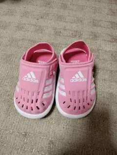adidas ピンク サンダル　2足