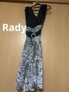 Rady レディー　フリル　アニマル柄　ワンピース