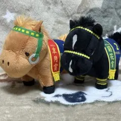 サラブレッドコレクション　ぷちマスコットボールチェーン　2体