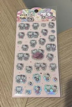 ハローキティ ぷくっとシール