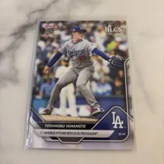 #870 topps now 山本由伸 日本人初完投勝利 ポストシーズン