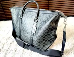 COACH シグネチャー　ボストンバッグのサムネイル