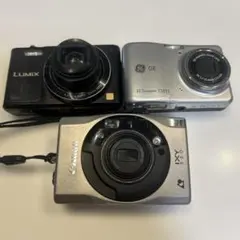 ジャンクまとめ売】平成レトロカメラ 4台セット Canon OLYMPUS 他