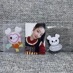 TWICEダヒョン ステッカートレカペンライトデコレーションリング 3個セット