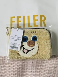 【新品未開封】フェイラー　ドアップテディ　L字ポーチ