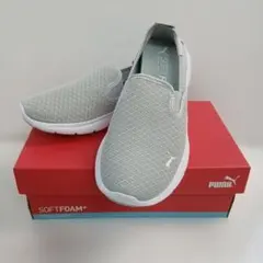 yk10 新品 Puma Flex Essential Slip On 23cm