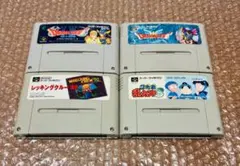 【SFCソフト4本セット・任天堂・ファミコン】rek