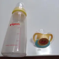 ピジョン哺乳瓶200ml　おしゃぶりセット