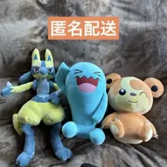 【新品タグ付】ポケットモンスター めちゃもふぐっとぬいぐるみ【3体セット】