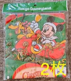 ディズニー ウォッシュタオル ミッキー クリスマス
