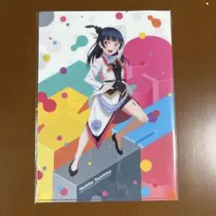 津島善子　クリアファイル　メッセージカード付き
