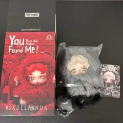 正規品 POPMART SKULLPANDA スカルパンダ シークレット SKULLPANDA You Found Me! シークレットが出た❣️ 自分が一番びっくり