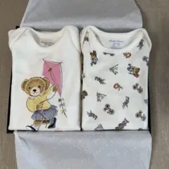 Ralph Lauren ロンパース2枚組 ラルフローレン　新品　未使用 ベビー
