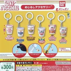 日清カップヌードル めじるしアクセサリー 全6種コンプリート