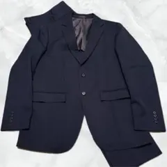 美品】オリヒカ スーツセットアップ A7 ネイビー ストライプ チェック