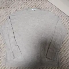 メリノブレンドリブクルーネックセーター ユニクロ UNIQLO セットアップ