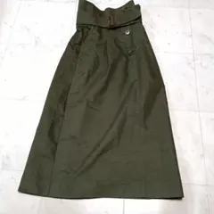 ETRE TOKYO エトレトウキョウ ロングスカート ベルト付き Ｓのサムネイル