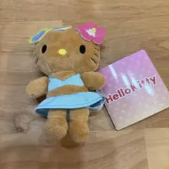 日焼け　ハローキティ　マスコット