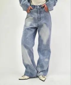 【WHO'S WHO gallery】 スプレーブリーチデニム